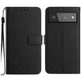 thumbnail image 2 of For Google Pixel 6 Pro Wallet Case with RFID Blocking Card Slots Holder Premium PU Leather Magnetic Kickstand Shockproof Wrist Strap Removable Flip Protective Cover For Google Pixel 6 Pro, Black, 2 of 9