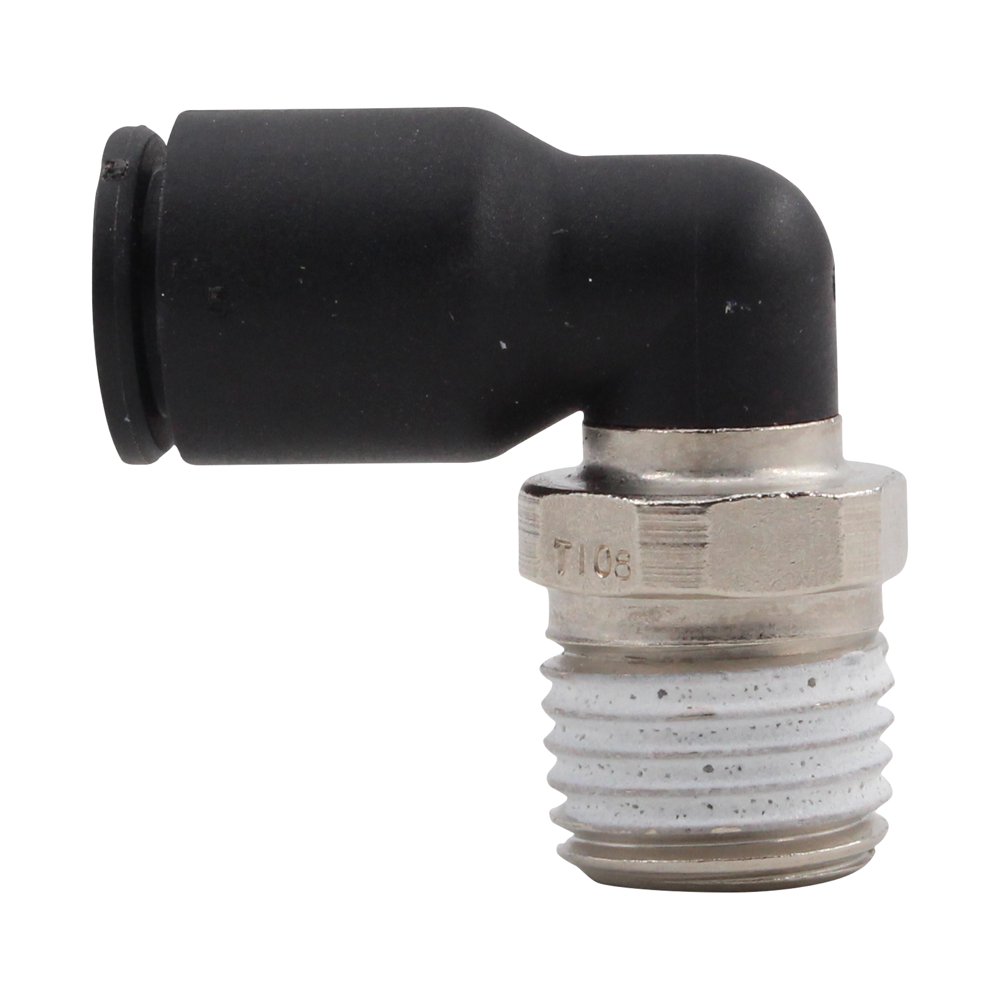 Parker 31090814 Male Swivel 90° Elbow Fitting, Push Tube 5/16" to 1/4