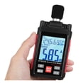 thumbnail image 2 of Decibel Meter Sound Level Meter Portable SPL Meter 30-130dB Noisemeter with Temperature Humidity Measuring ,Small and Lightweight, 2 of 7