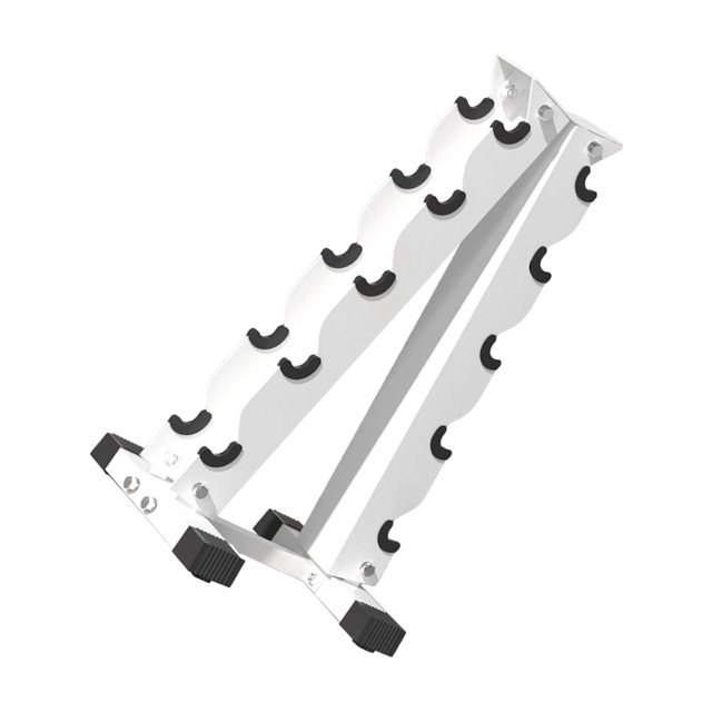 Langgg Dumbbell Rack Dumbbell Bracket Sturdy Small Office Strength for Training 5 Tier 31x28x44cm