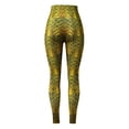 thumbnail image 5 of Gibobby Pantalon yoga mujer Pantalones de yoga casuales estampados para mujer Pantalones de cintura alta delgados y sexy Pantalones deportivos elást(Dolado,M), 5 of 5