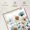 thumbnail image 6 of Elephant Stock Holland Spring Mix Ii Wall Art - Vertical Multi Panel Canvas - Living Room Wall Decor - Floral And Botanical Multi Panel - Blue And White Decor By Carol Robinson - 28" x 45", 6 of 8