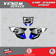 thumbnail image 3 of Kalair GFX Graphics Kit for Honda CRF250R (2022) Venom Series, 3 of 5