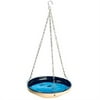 Gardman Glazed Bird Bath, Blue
