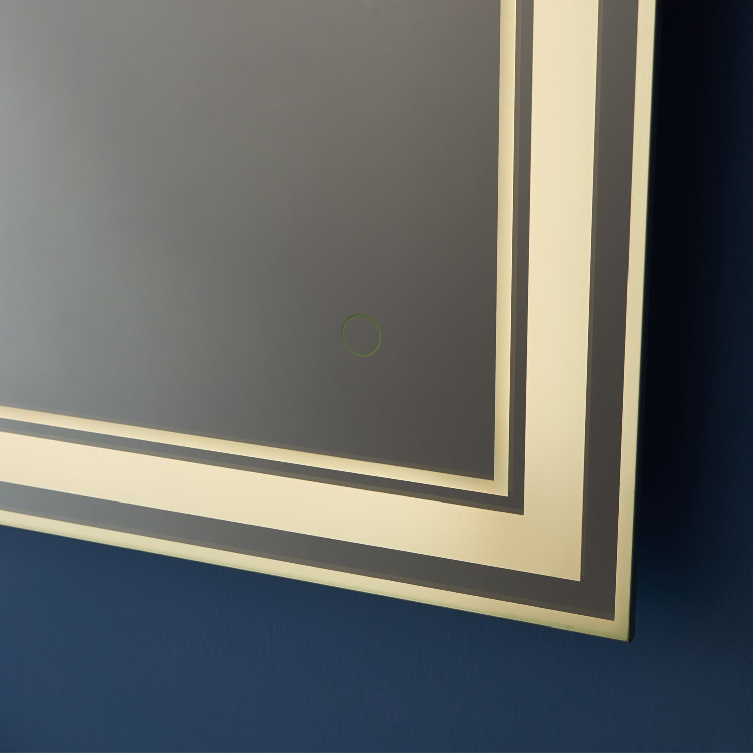 Varese 48'' Rectangle LED Lighted Accent Bathroom Vanity Wall Mount Mirror