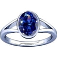 thumbnail image 1 of Divya Shakti Bague Ajustable en Argent Tanzanite 4.25-4.50 Carats pour Hommes et Femmes, 1 of 5
