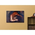 thumbnail image 2 of wall26 Canvas Print Wall Art Vampire by Edvard Munch People Historic Illustrations Fine Art Traditional Scenic Colorful Dark for Living Room, Bedroom, Office - 32"x48", 2 of 4