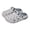 2Gray, variant on Men's Platform Slide Sandals with Arch Support 2026 Summer Fashion Breathable Hollow out Quick Drying Nonslip Casual Slip on Clogs for Beach Pool White Size 8