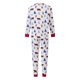 thumbnail image 3 of Pijamas navideños a juego para toda la familia: camiseta de manga larga con estampado de oso y pantalón a cuadros., 3 of 10