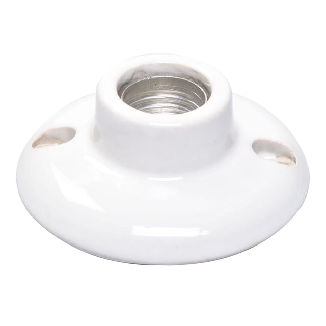 Pack De 4 Portalámpara Igesa Cerámica Blanca E27