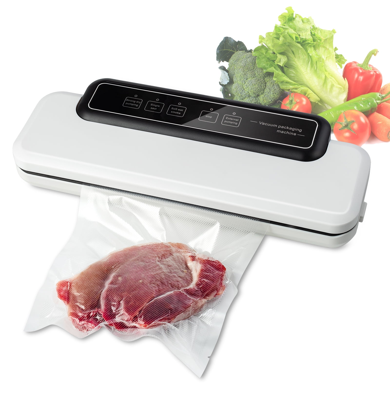 Commercial Food Saver Vacuum Sealer Machine Seal A Meal Foodsaver System Sealing