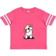thumbnail image 3 of Inktastic Kiniart Bulldog Puppy Boys or Girls Toddler T-Shirt, 3 of 5