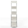 thumbnail image 3 of Furniture of America Ketano Metal 4-Shelf Bookcase in Chrome, 3 of 9