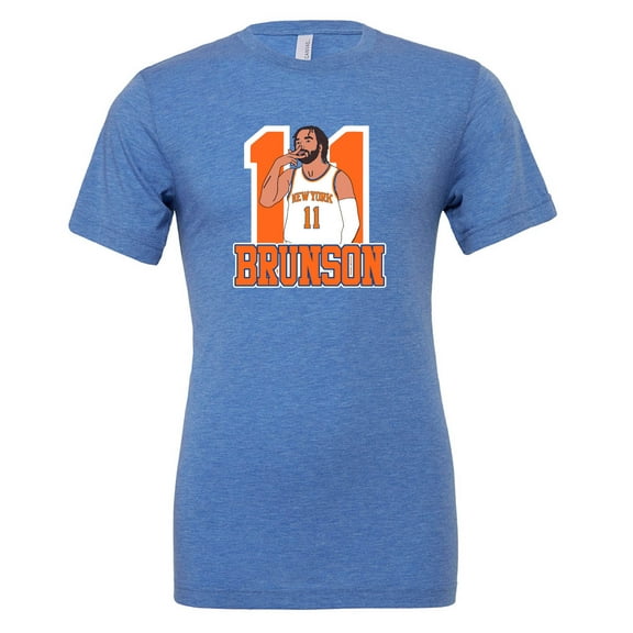 TRIBLEND Jalen Brunson New York 11 Shirt T-Shirt