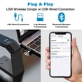 thumbnail image 2 of 1D/2D QR Wireless Barcode Scanner With Stand,Automatic Scanning Available,1800mA*H Recharable Battery, 2 of 7
