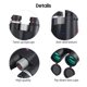 thumbnail image 2 of Binoculares profesionales 12x42 HD para adultos, ideal para conciertos y actividades al aire libre, color verde oscuro sin logo, 2 of 6