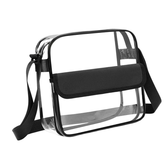 Bolso Transparente, Bolso de Mano, Impermeable, para Mujer Y Hombre, Bolso Transparente para Concierto