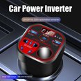 thumbnail image 5 of LZYWOD Car Power Inverter 24V/12V Led Display 3 USB Ports Lighter Cigarette H, 5 of 7