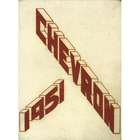 (Custom Reprint) Yearbook: 1951 DeVeaux School - Chevron Yearbook (Niagara Falls NY)