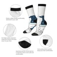 thumbnail image 3 of Yiaed Snow Gnome for Winter Print Great elasticity Crew Socks Sports socks for Men and Women, 3 of 5