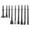 Type M, variant on 4 Pieces Auto Repair Rivet Tool Pneumatic Hammer Bits Air Punch Set 40cr Steel for DIY Metal Projects