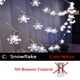 thumbnail image 1 of Guirnalda de luces LED para árbol de Navidad, colgante de decoración de Año Nuevo, copo de nieve, 1,5 M-10M, 2023, 2024, 1 of 4