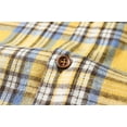thumbnail image 6 of SSLR Flannel Shirt for Men Long Sleeve Button Down Shirt Plaid Casual Jacket, 6 of 8