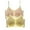 Beige, variant on 2-Pack Women Bra Pure Color Thin Smooth Silk Back Support Seamless Sports Bra For Activity PK2