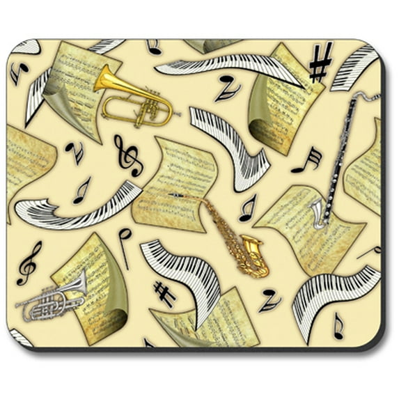 Art Plates Mouse Pad - Music in the Air