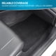 thumbnail image 5 of Bdk Alfombrillas Clásicas Para Coche Y Automóvil - Ajuste Universal - Delanteras Y Traseras Con Talonera (Negras) - 45142, 5 of 5
