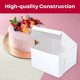 thumbnail image 5 of Kraft Paper Cake Candy Boxes Rectangle Wedding Jewelry Chocolate Gift Packaging, 5 of 5