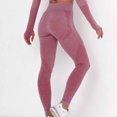 thumbnail image 2 of Pantalones de Yoga Para Mujer, Acanalados, Sin Mangas, Cintura Alta, Pantalones Cortos de Cintura Alta, Pantalones Ajustados Para Levantar La Cadera Odeerbi ODB-4, 2 of 6