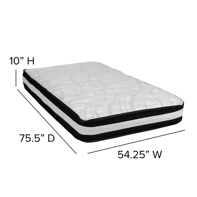 Twin cheap mattress depth