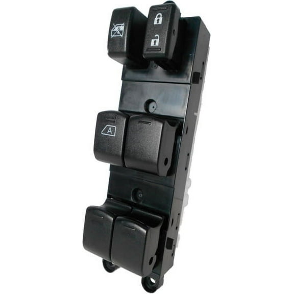 Nissan Frontier Crew Cab Master Power Window Switch 2005-2012 (With Off Road Package) (2005 2006 2007 2008 2009 2010 2011 2012) (electric control panel lock button auto driver passenger door)