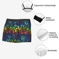 thumbnail image 6 of Balery Magical Mushrooms and Flowers Men's Boxer Briefs, Soft and Breathable Cotton Underwear with nylon Waistband-Large, 6 of 9
