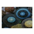 thumbnail image 1 of Moroccan Cutting Board, Handcrafts Shot at the Market in Morocco Antiquity Tradition Old Touristic Places, Decorative Tempered Glass Cutting and Serving Board, Small Size, Multicolor, by Ambesonne, 1 of 1