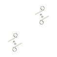 thumbnail image 4 of Greeniant Professional Metal Trumpet 3rd Valve Slide Hook Finger Tools Pull Pulling Tensile Ring Resistance Repairing Maintenance Strong 2piezas, 4 of 6