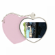 thumbnail image 1 of Sunshine Lake China Oriental secenery Bolsa de viaje Mirror maquillaje corazón rosa, 1 of 4