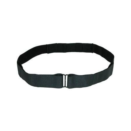 - Size one size Shirt Lock Undergarment Belt, Black