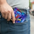 thumbnail image 5 of WIRESTER RFID Blocking Bifold Wallet for Men, Slim Leather Credit Card Holder with ID Window - Colorful Gaming Controller, 5 of 6