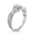 thumbnail image 3 of Diamaison 1/6 Cttw Natural White Diamond Wedding/Anniversary Bridal Set for Adult in 10Kw Gold, 3 of 3