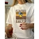 thumbnail image 1 of A Round-Neck Printed T-Shirt, Vintage Casual Printed Top for Women., 1 of 6