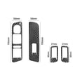 thumbnail image 3 of Real Bright Soft Car Interior Carbon Fiber Sticker Decoration4Pcs For Volkswagen Tiguan Carbon Fiber Interior Door Control Kit CoverAuto Car Protection Interior Accessories, 3 of 8