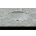 thumbnail image 5 of 60" Antique Coffee Sink Vanity With Carrara White Top And Matching Backsplash Without Faucet, Antique Coffee, 5 of 6