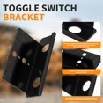 Toggle Switch Mounting Panel Fit Most Standard Toggle Switches, Push