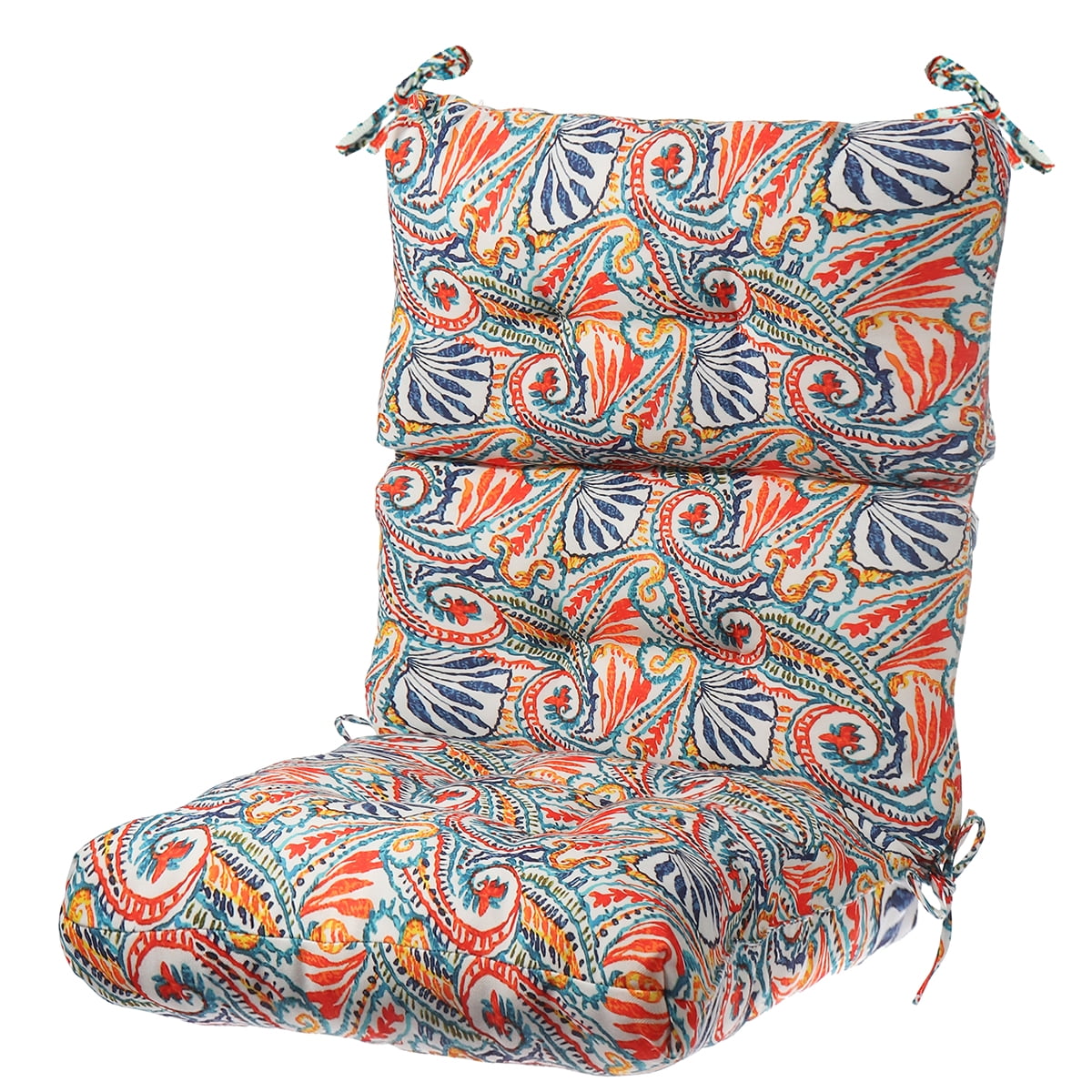 Romhouse Outdoor Chair Cushion High Back Solid Chair Cushion High