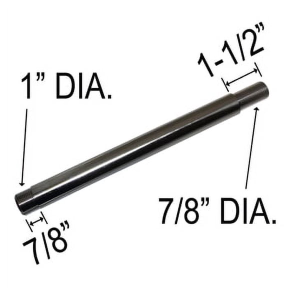 Tilt Tube Stainless Mercury 75-300hp 3cyl-V6 1.035" X 12-1/8"Pro #: STT-3 X-Ref #: 826125A 1826125A1, 826125A2