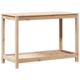 thumbnail image 6 of vidaXL Potting Table Natural Pine Solid Pine Wood Potting Table, 6 of 6