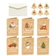 thumbnail image 5 of 6 Piezas Tarjetas de Navidad Macarena Tarjetas de Felicitación Deseos Cálidos Tarjeta de felicitación, 5 of 8