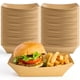 thumbnail image 1 of Bandejas desechables para alimentos ZORRITA, 4 libras, 100 paquetes de papel kraft, 1 of 7